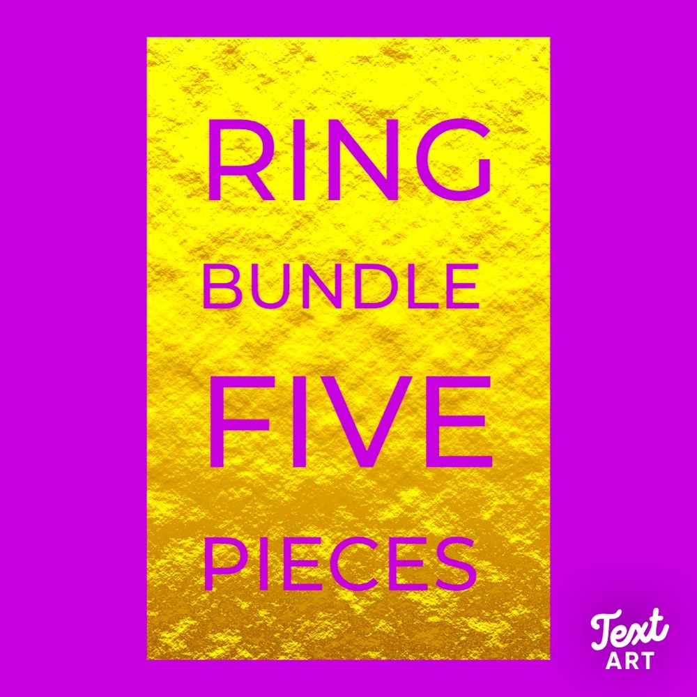 Five Piece Rings Random